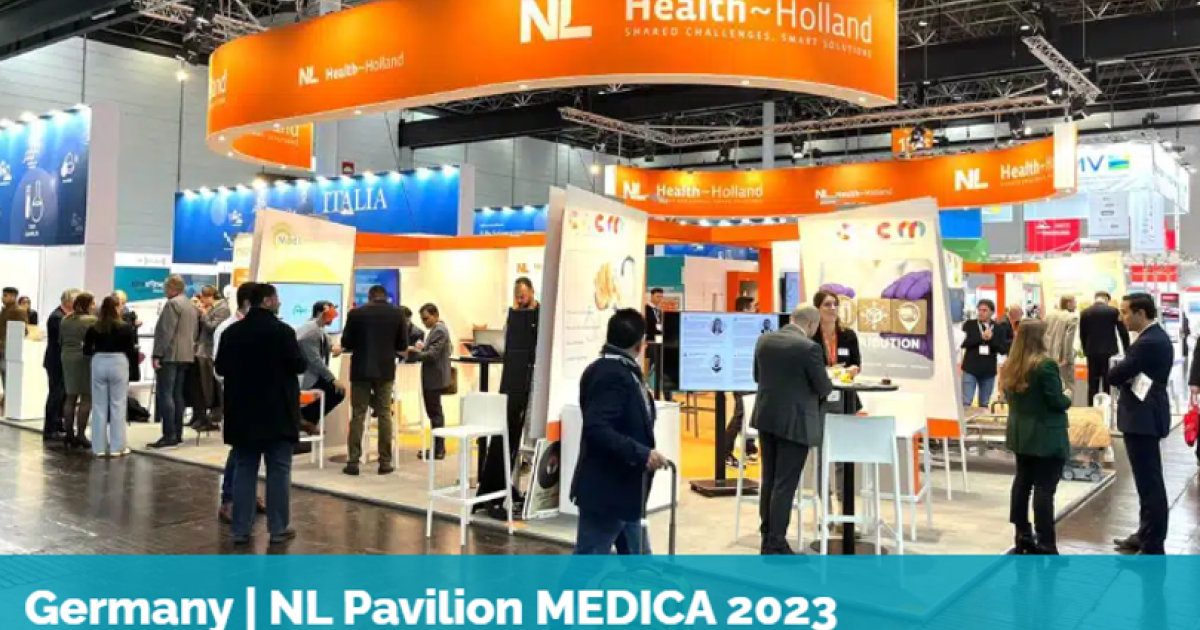 MEDICA Germany NL Pavilion 2023 HealthHolland